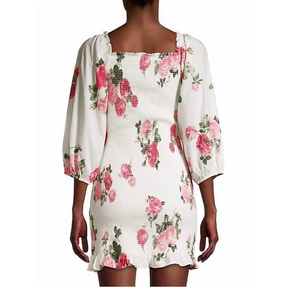 NEW LOVESHACKFANCY kyndra dress in paradise pink - Picture 3 of 4